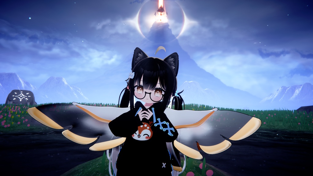 {Mamefriends/ Hikarun }/ トビウオのマント