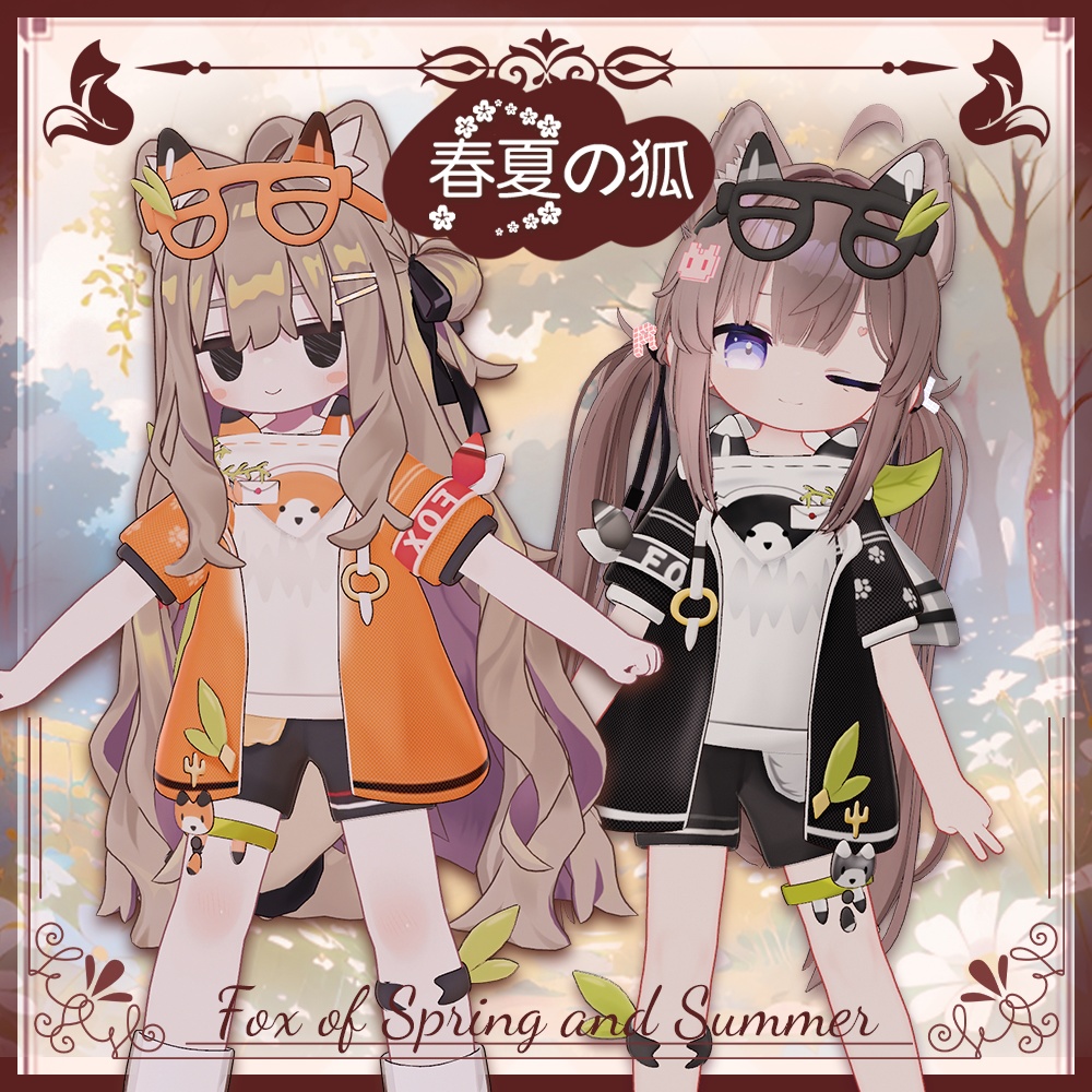 {Mamefriends/ Hikarun衣装 }/ 春夏の狐