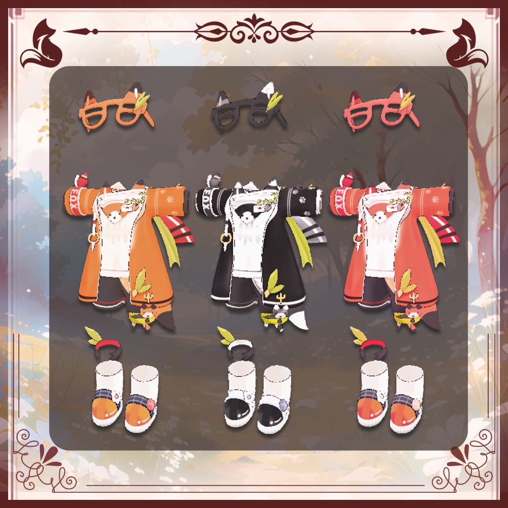 {Mamefriends/ Hikarun衣装 }/ 春夏の狐