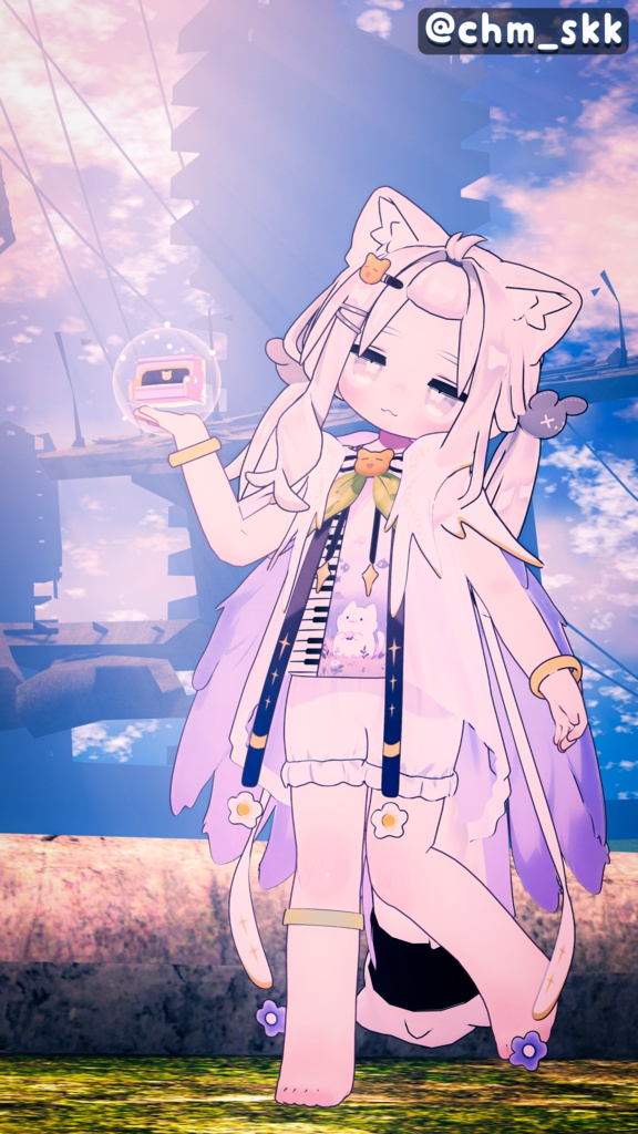 {Mamefriends/ Hikarun衣装 }/ 白鳥の羽衣