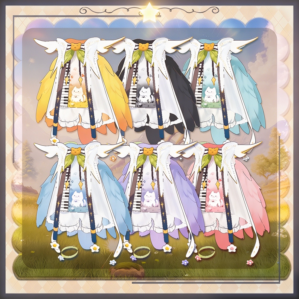 {Mamefriends/ Hikarun衣装 }/ 白鳥の羽衣