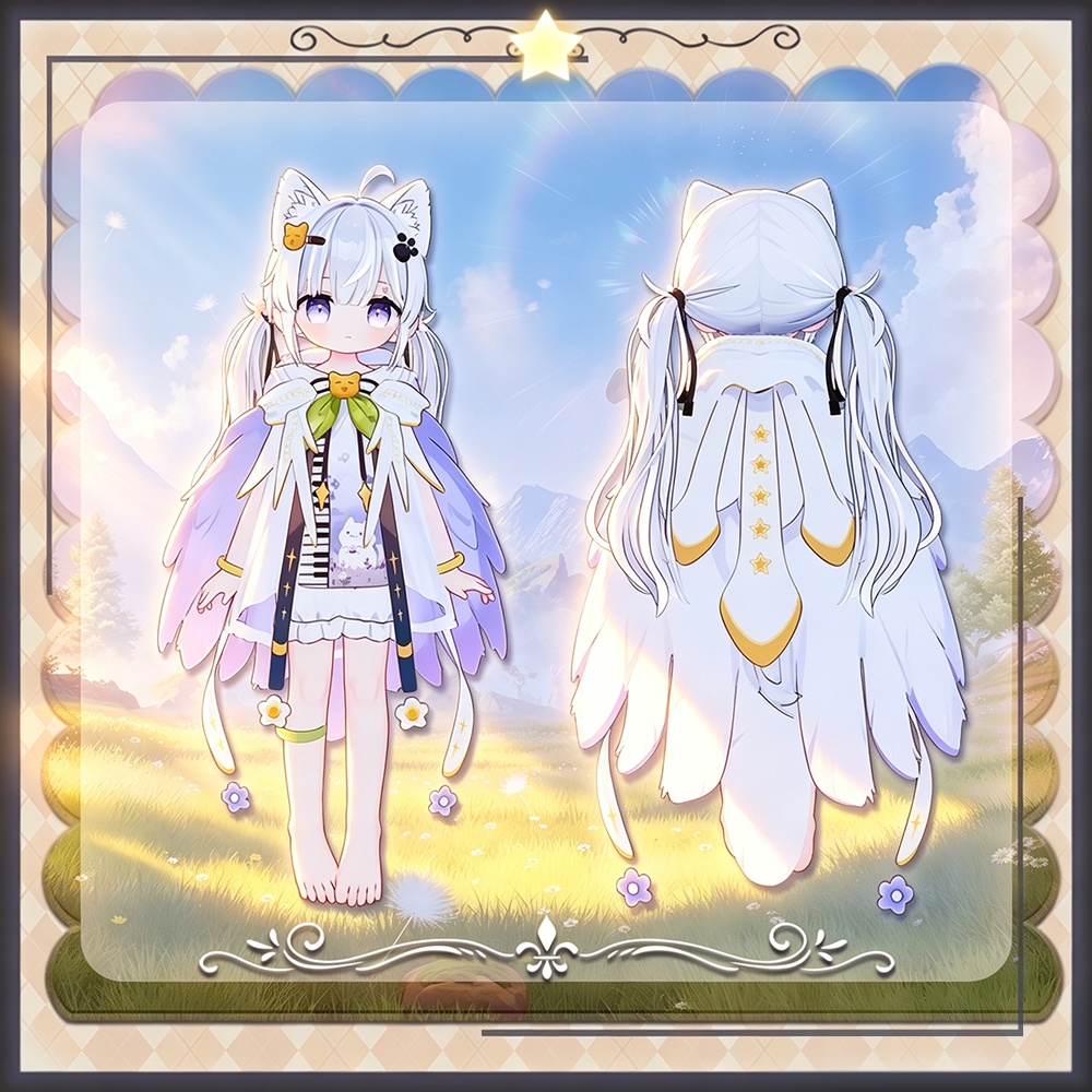 {Mamefriends/ Hikarun衣装 }/ 白鳥の羽衣