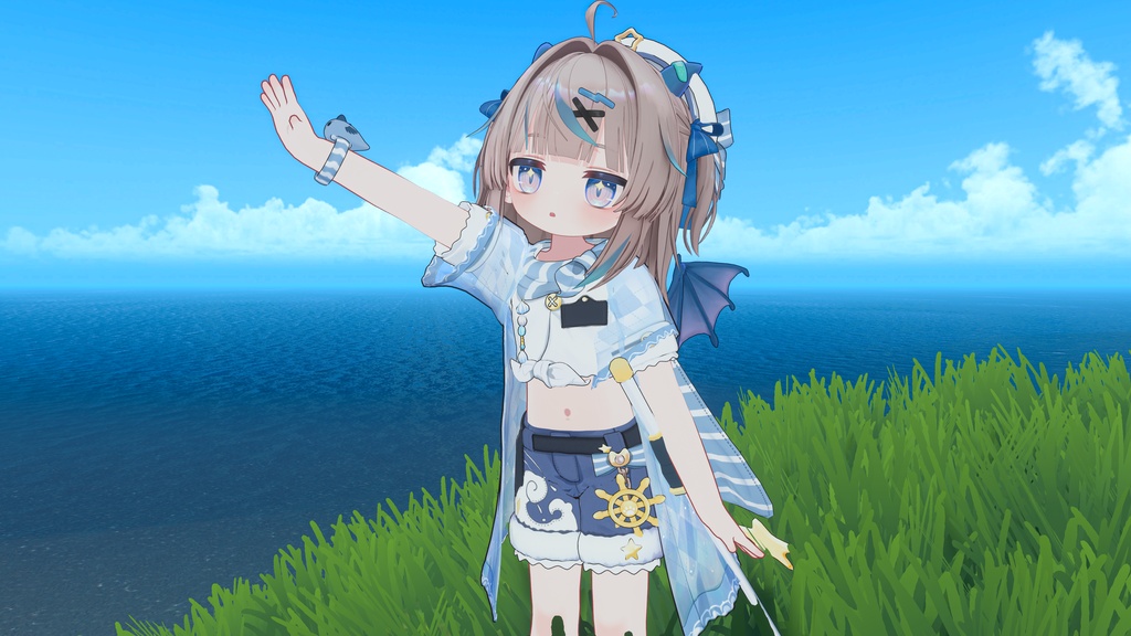 ( 8 アバター対応) 航海士の制服セット
