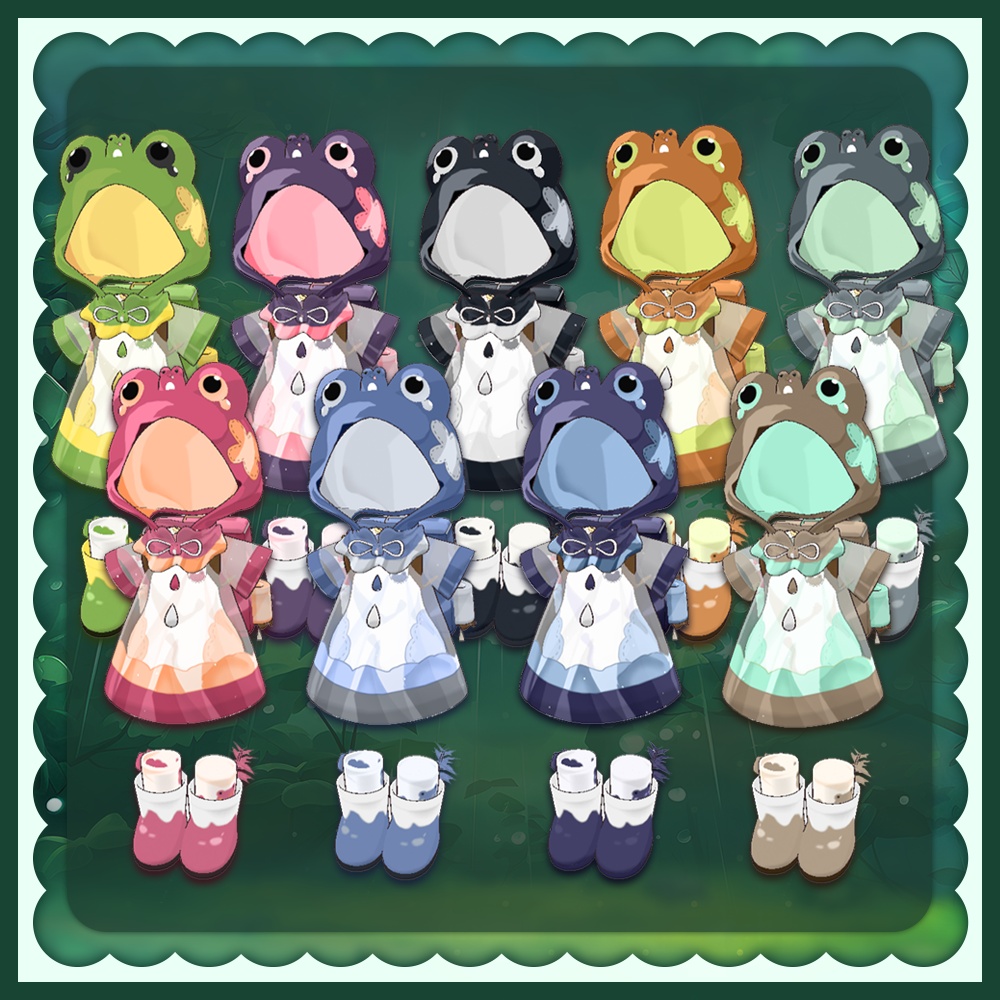 ( 7 アバター対応) かえるちゃん