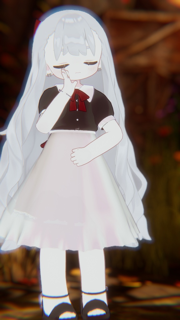 【無料】ネコミミリボンワンピース【キプフェル対応】