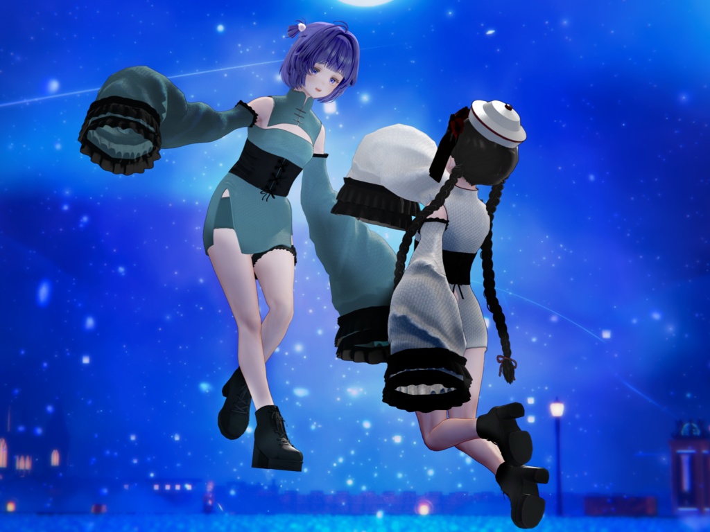 【無料/Free】無重力ポーズセット-Floating Pose Set-