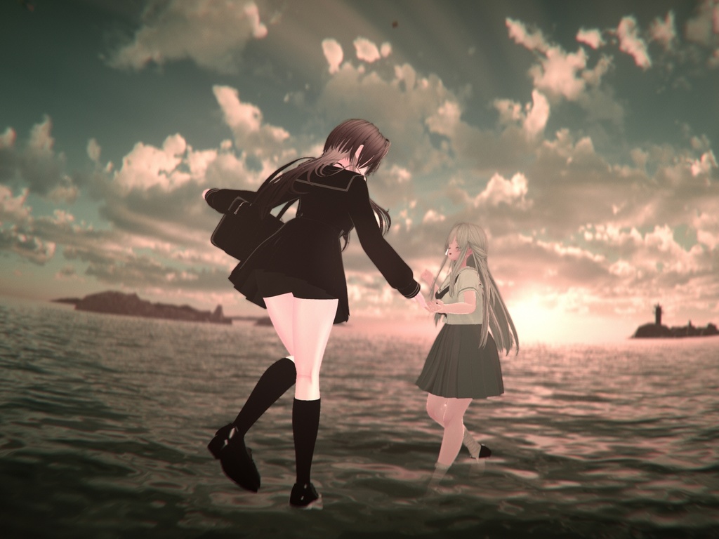 【無料/Free】無重力ポーズセット-Floating Pose Set-