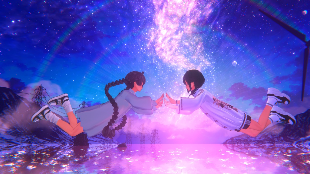 【無料/Free】無重力ポーズセット-Floating Pose Set-