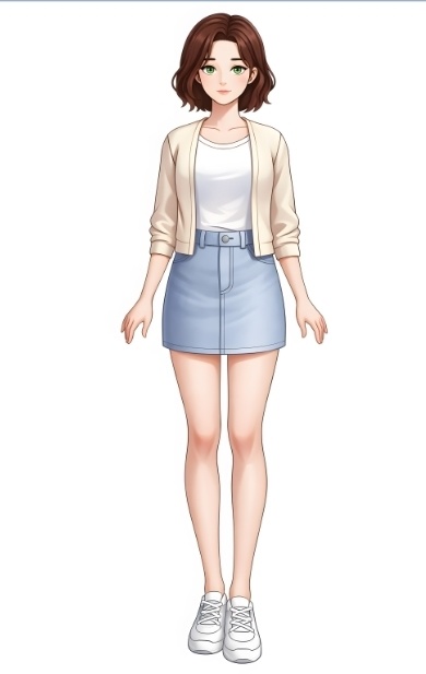 Vtuber Character - Karin