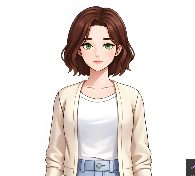 Vtuber Character - Karin 