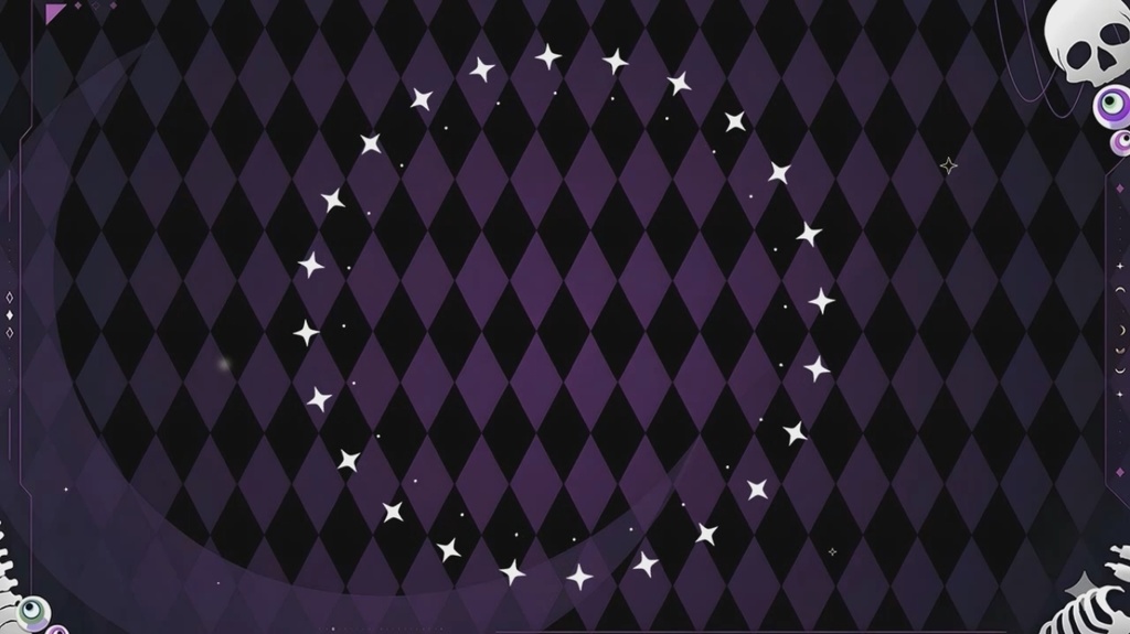 VTuber Background MP4 Ready to Use | 1280x720 Lightweight for VTube Studio & OBS