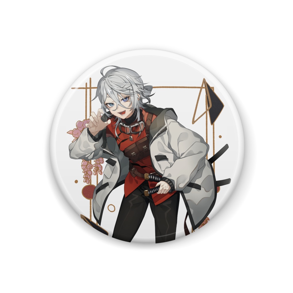 【キービジュアル】缶バッチ (丸 44mm)