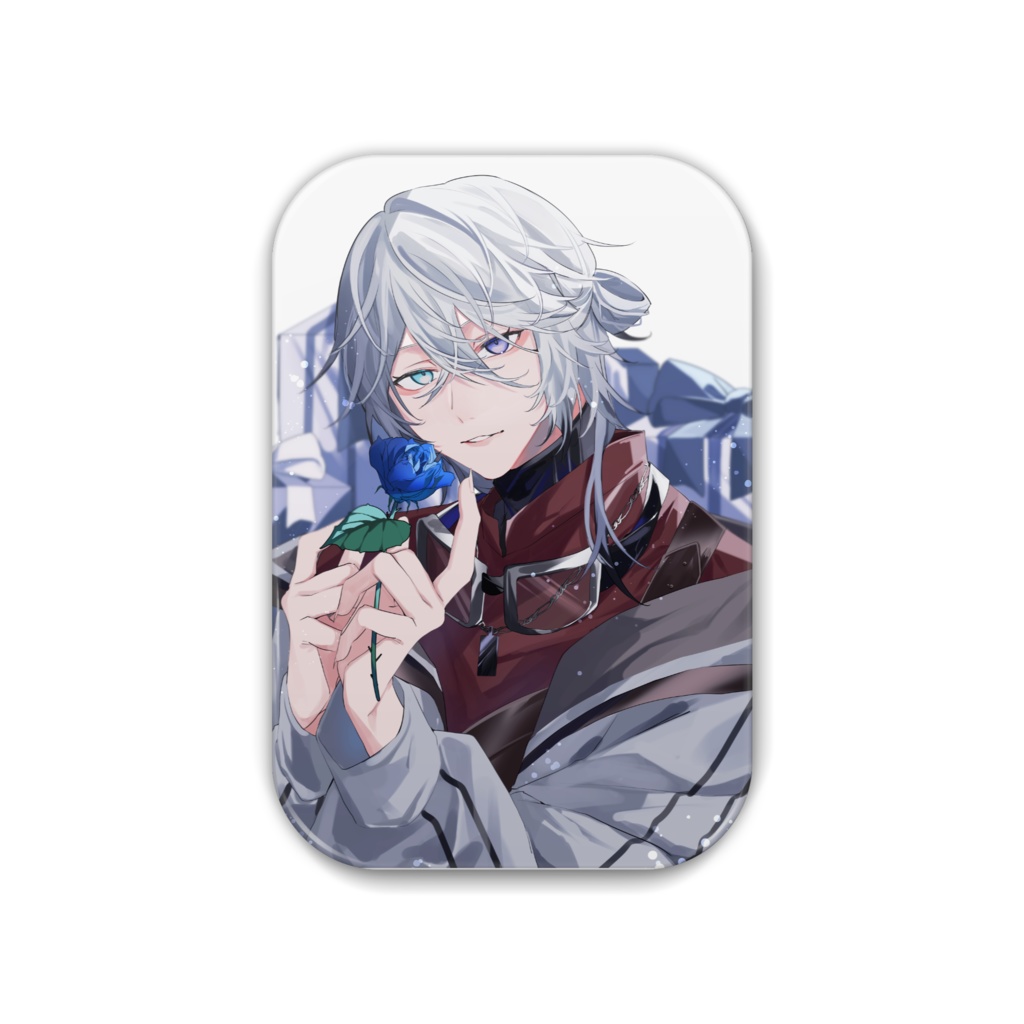 【生誕祭】缶バッジ (四角 51×76mm)【2023】