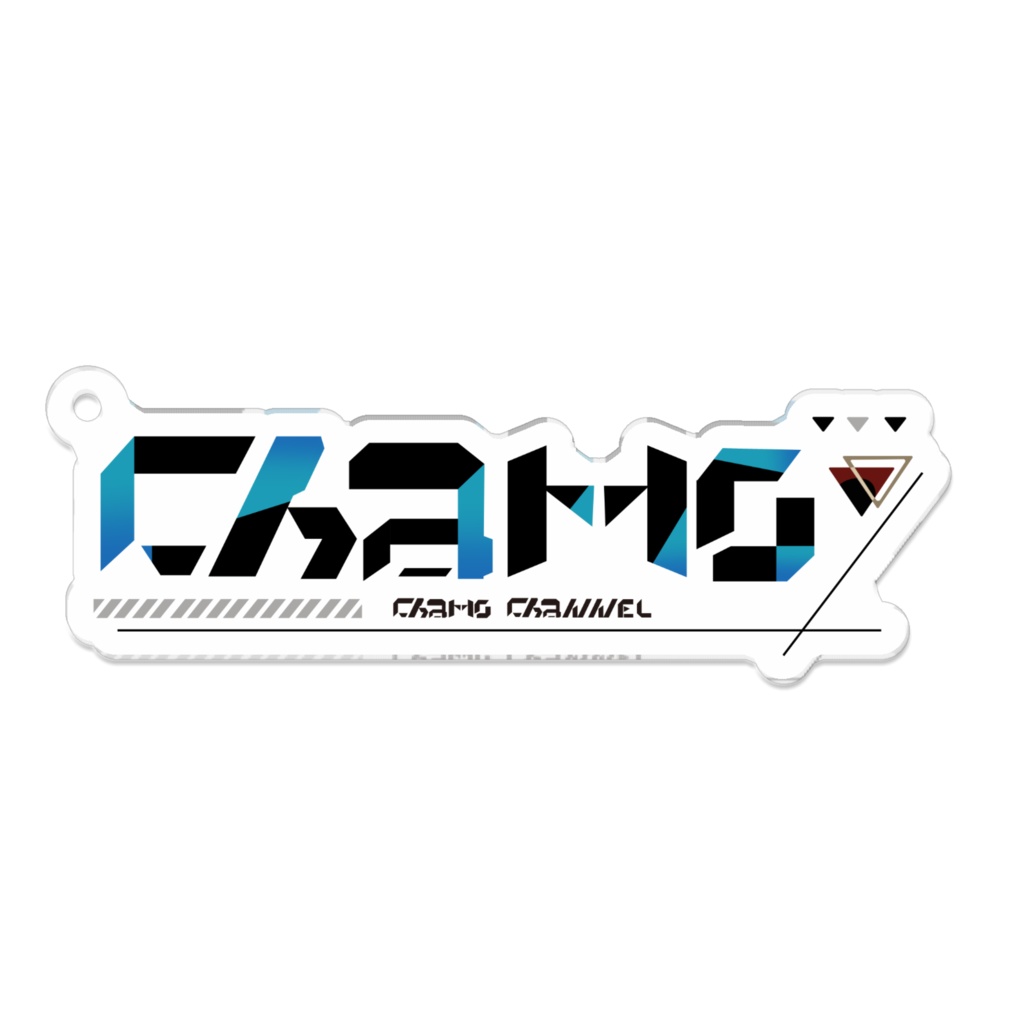 【ロゴ】アクリルキーホルダー - 70 x 70 (mm)