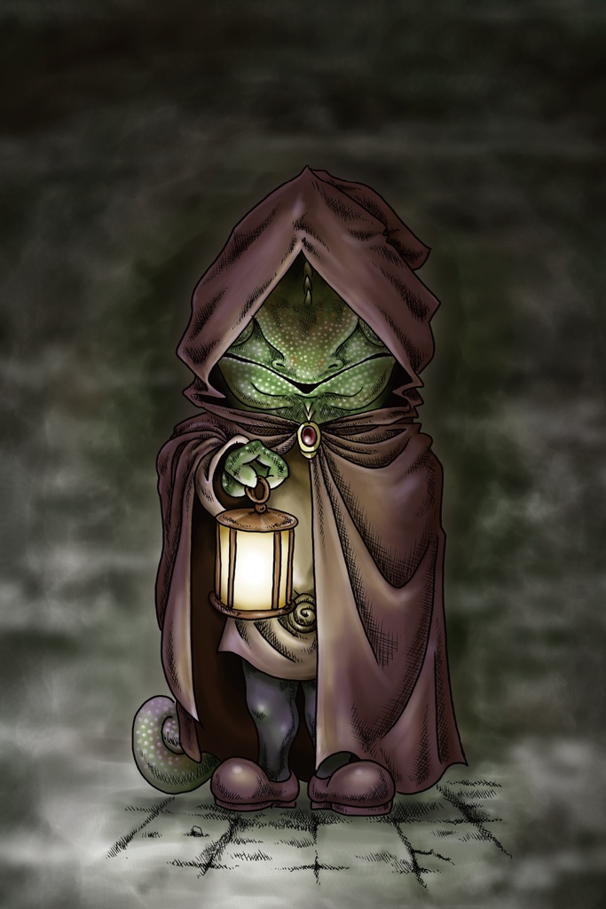 【限定1点】KAWARS 間者 直筆サイン入りキャンバスプリント SMサイズ(227×158mm)