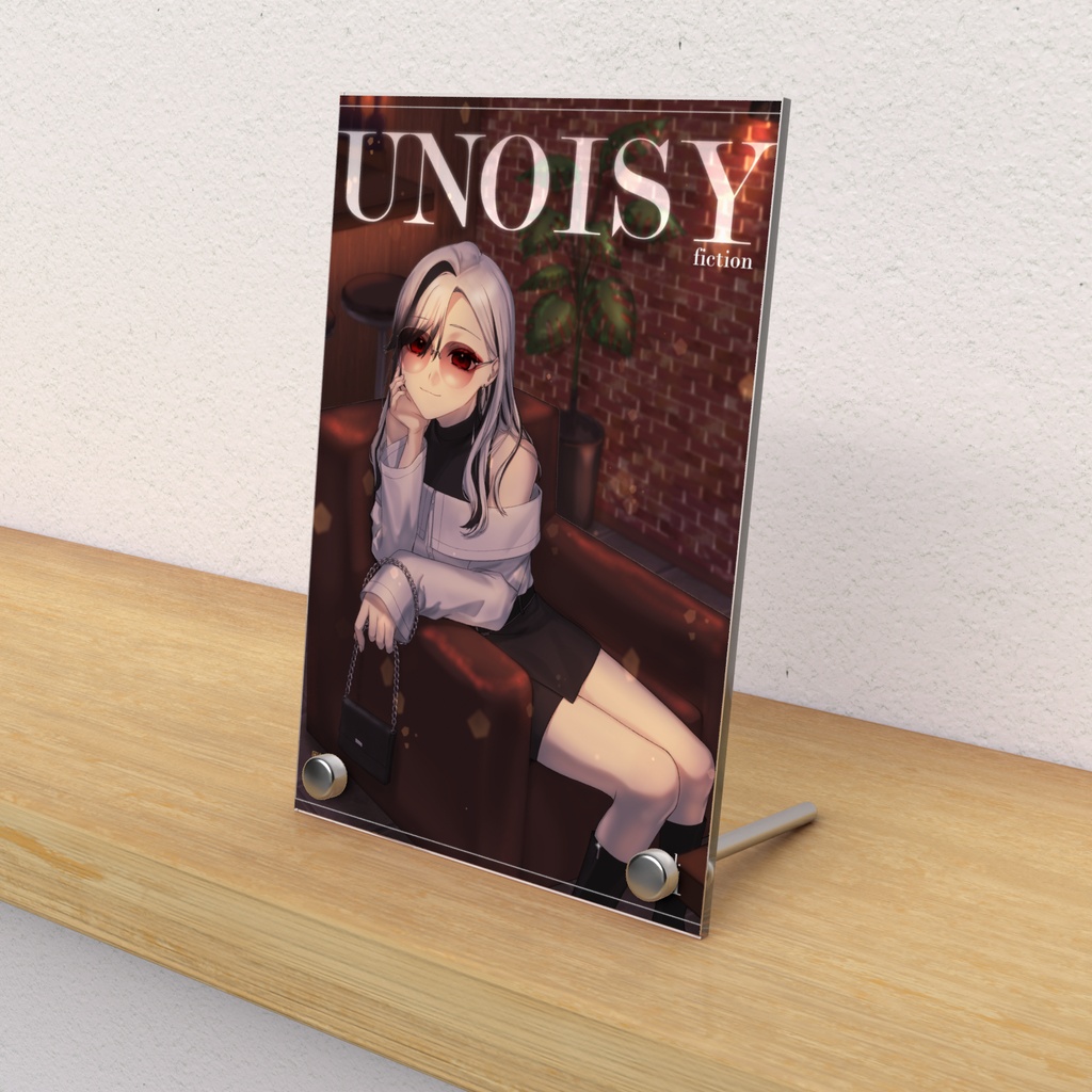 雑誌風アクリルフォトパネル