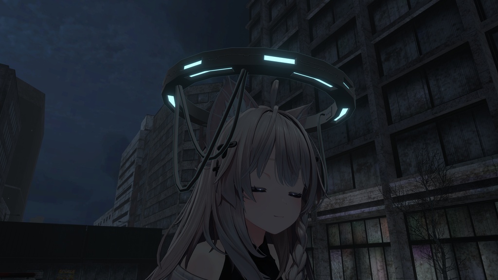 24時間限定無料!!【VRChat想定】Cyber Halo