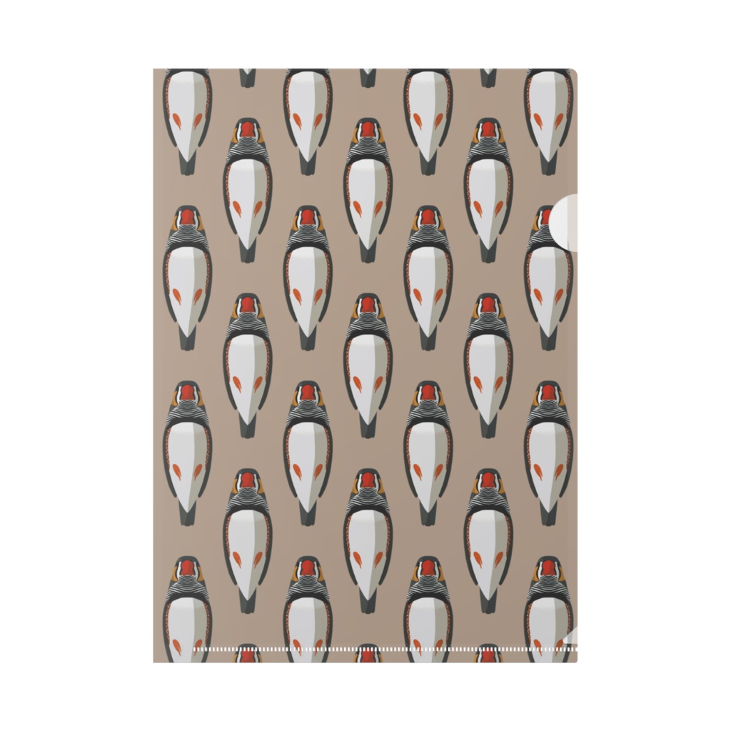 ど根性キンカ ノーマル男子 クリアファイル