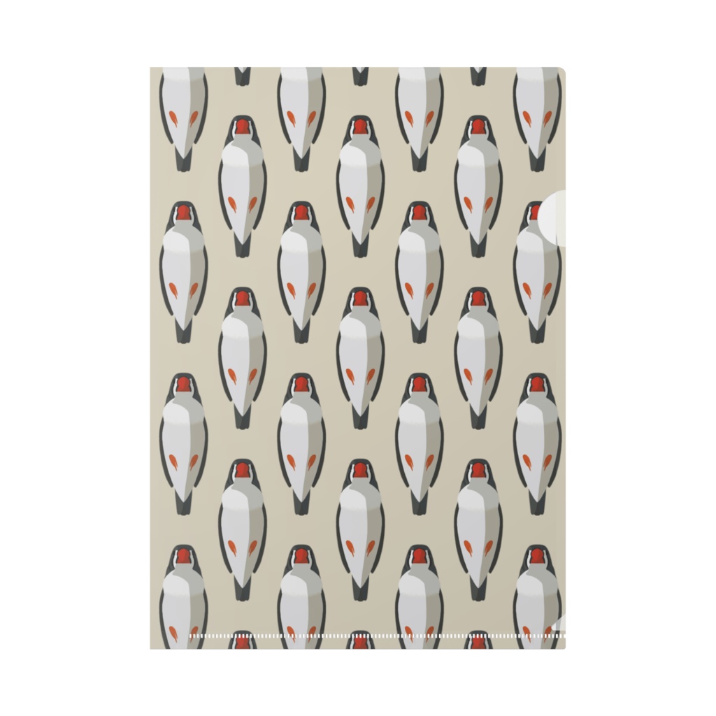 ど根性キンカ ノーマル女子 クリアファイル