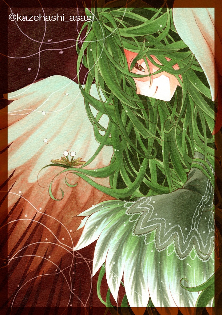 コピック原画【とんでいけ】