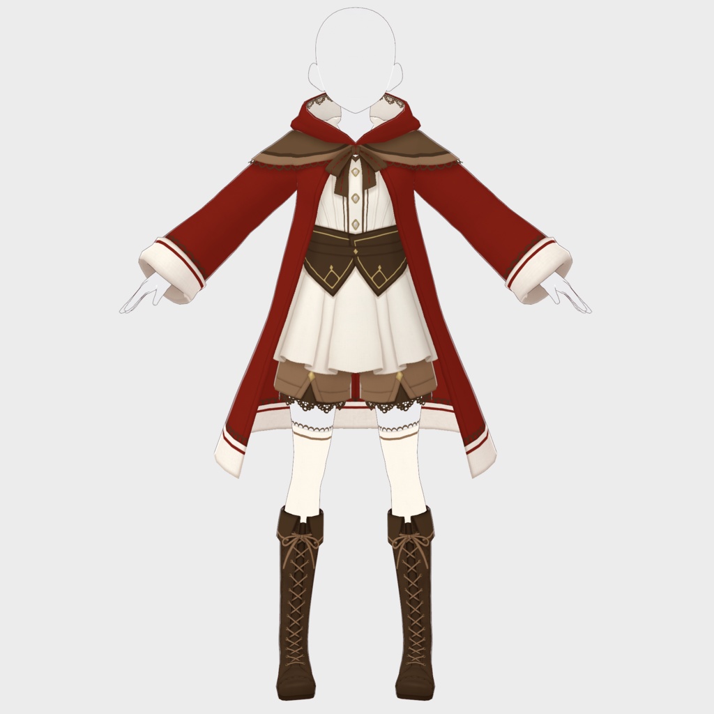 【VRoid正式版】ファンタジー風コーデセット