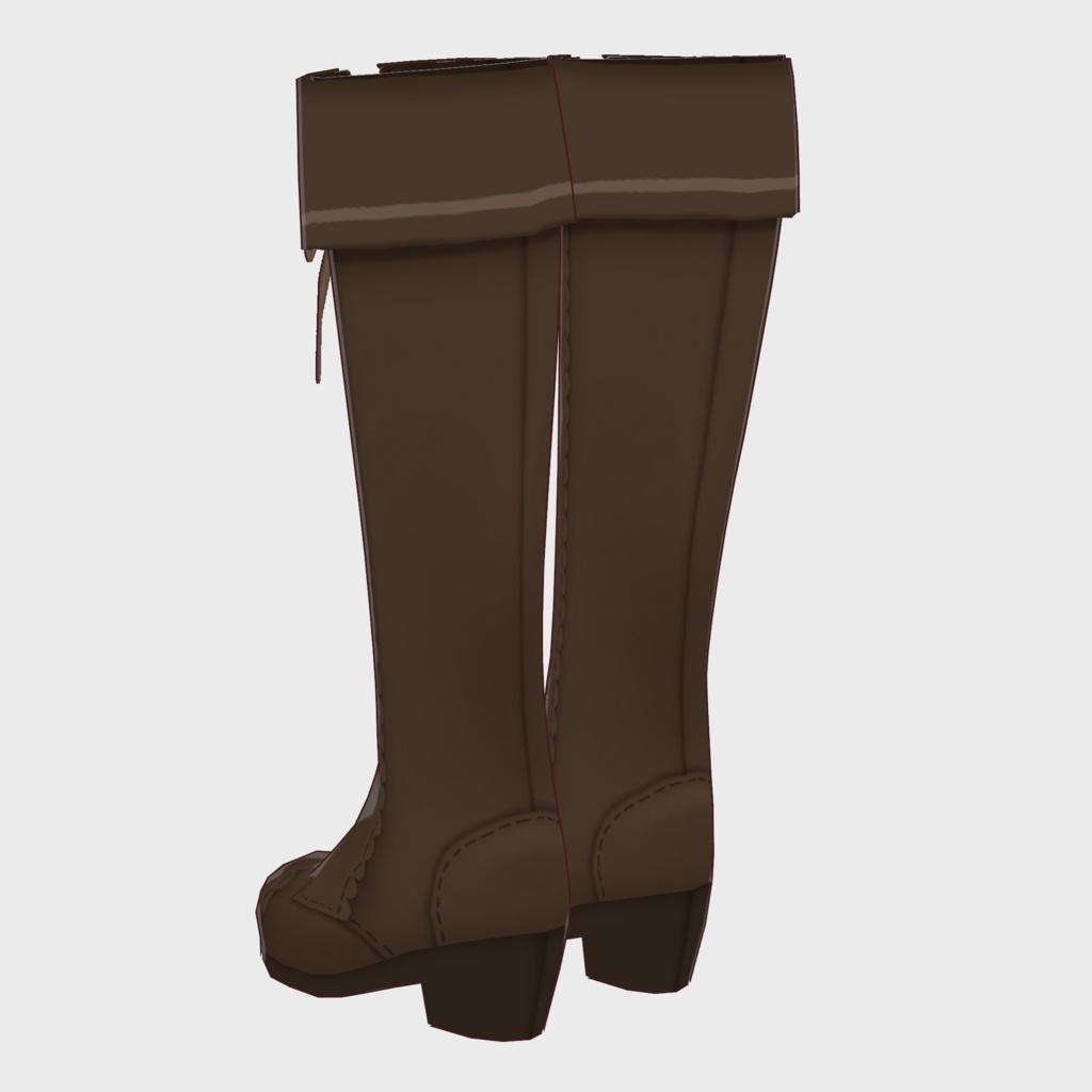 【VRoid正式版】ロリータロングブーツ