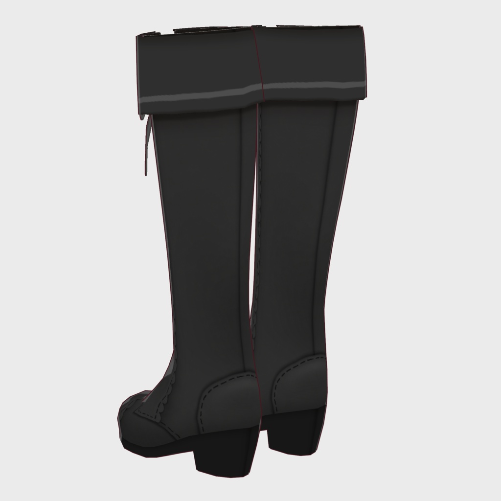 【VRoid正式版】ロリータロングブーツ