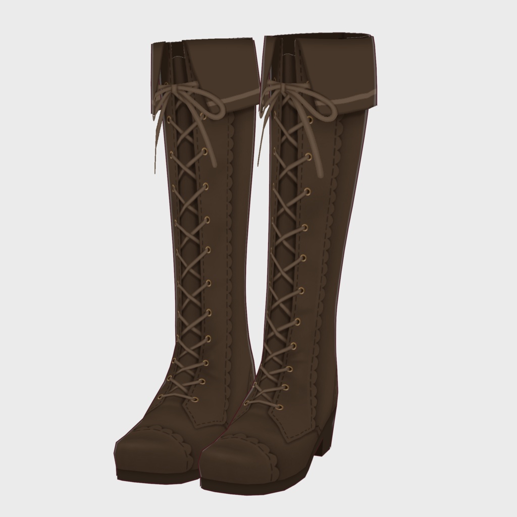 【VRoid正式版】ロリータロングブーツ