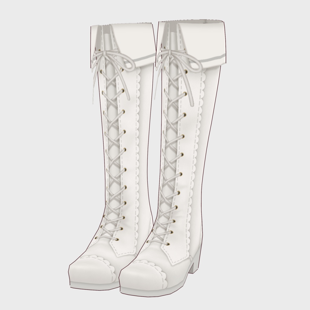 【VRoid正式版】ロリータロングブーツ