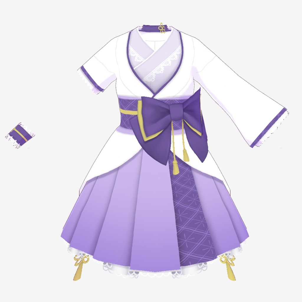 【VRoid正式版】和風アイドルコーデ