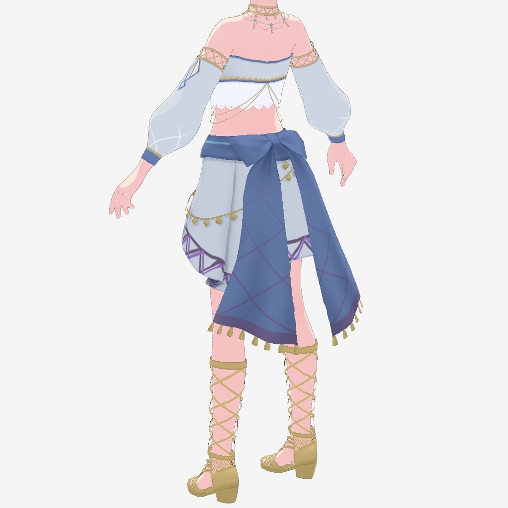 【VRoid正式版】踊り子風コーデセット