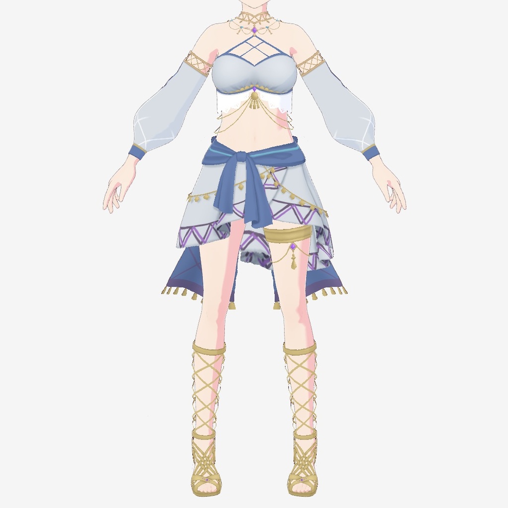 【VRoid正式版】踊り子風コーデセット