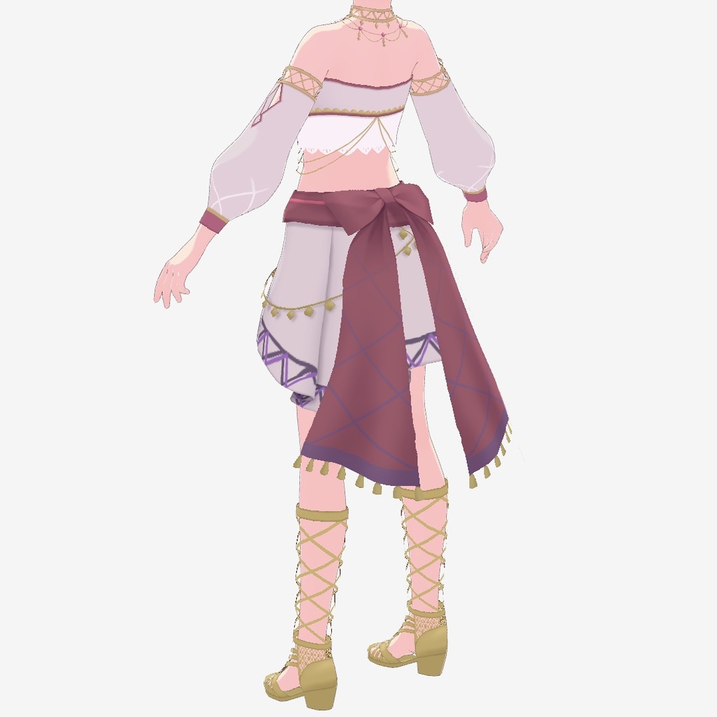 【VRoid正式版】踊り子風コーデセット