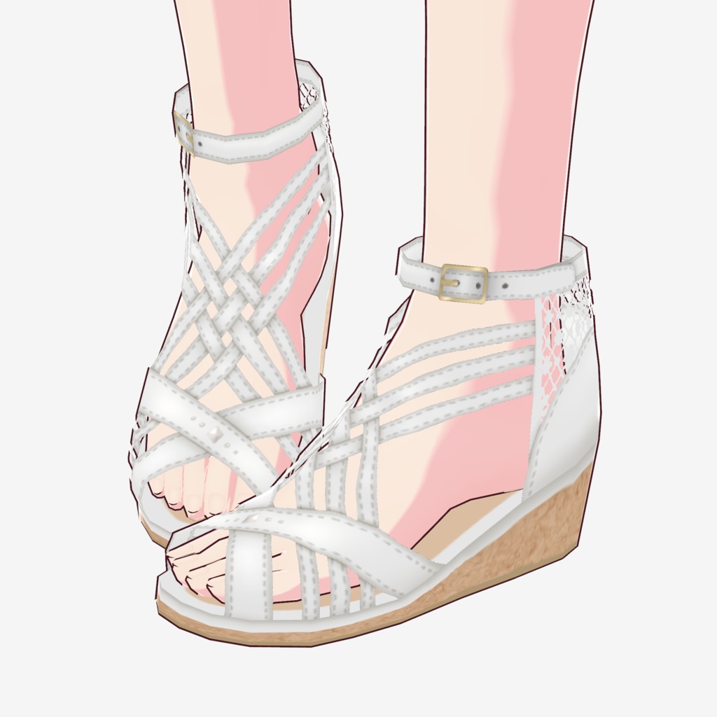 【VRoid正式版】編みサンダル