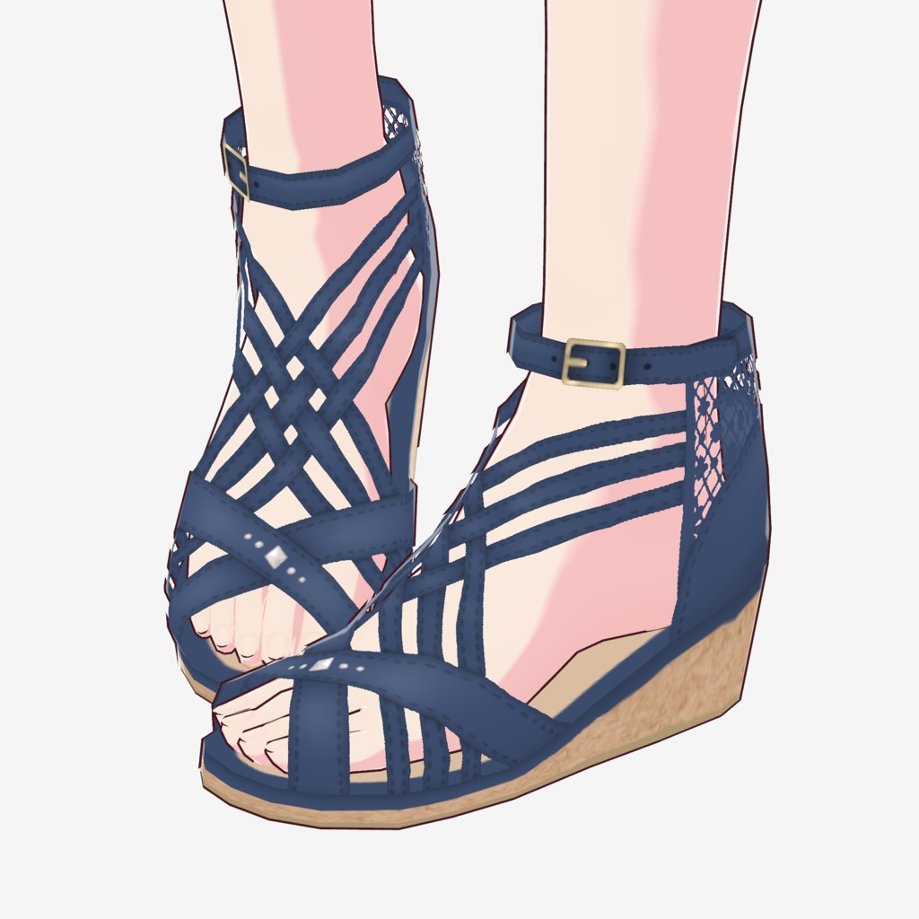 【VRoid正式版】編みサンダル