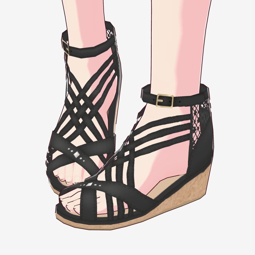 【VRoid正式版】編みサンダル