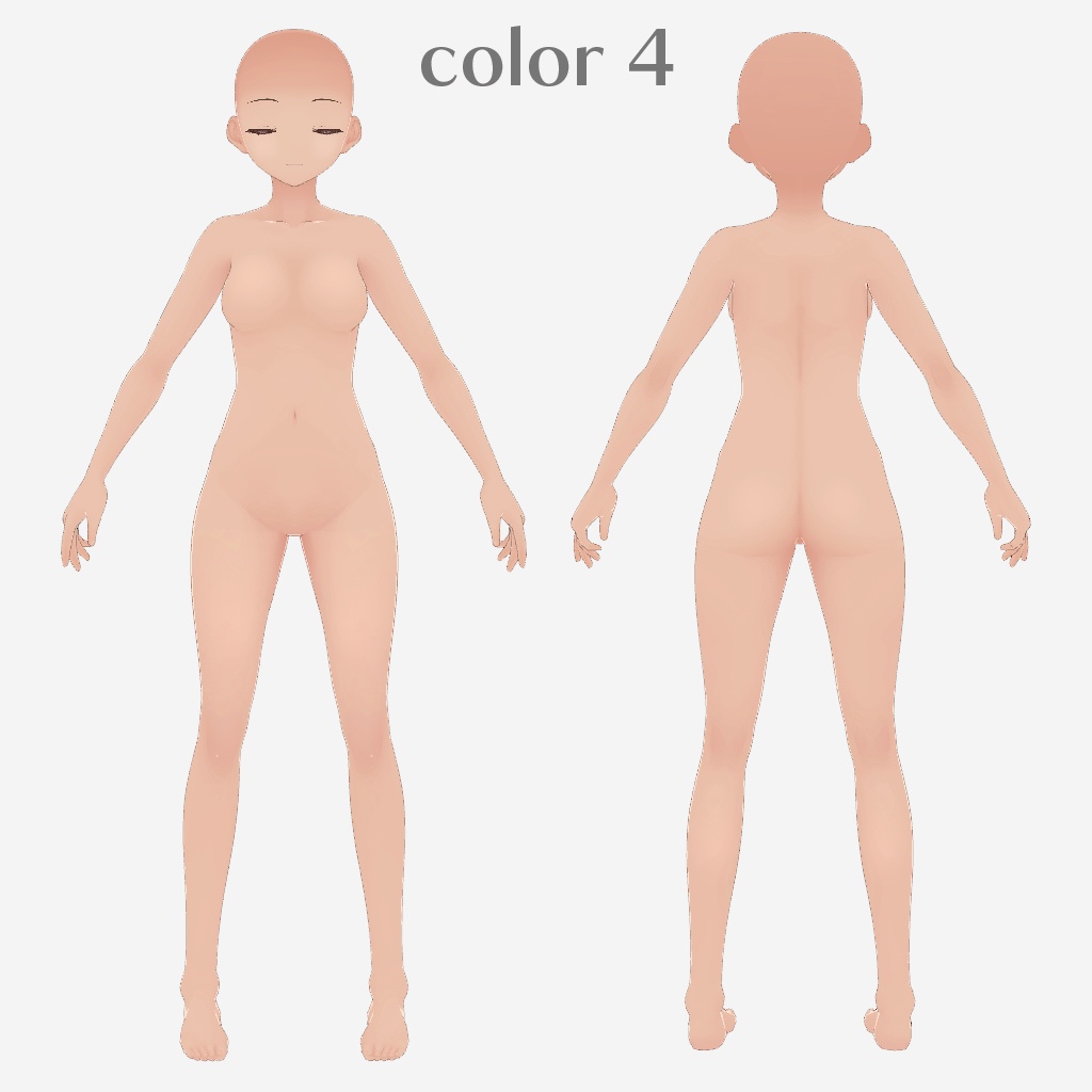 【VRoid正式版】やわらかさっぱり肌