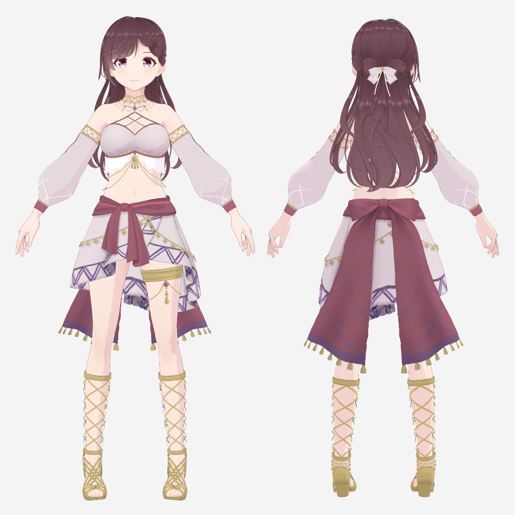 【VRoid Model】踊り子モデル