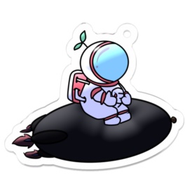 宇宙飛行士 キーホルダー