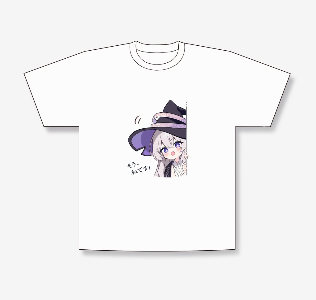 【C107受注】『そう、私です！』Tシャツ