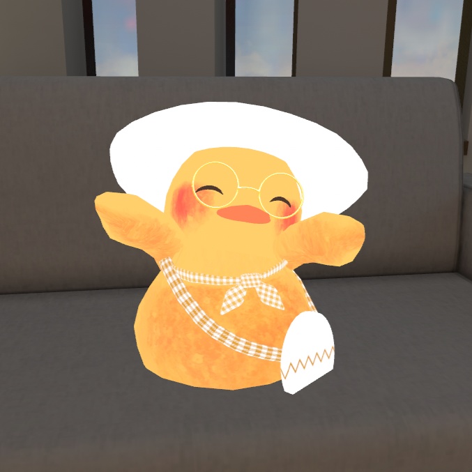 『まるぴよ』- Marupiyo-【PC・Quest・VRM対応 オリジナル3Dモデル】