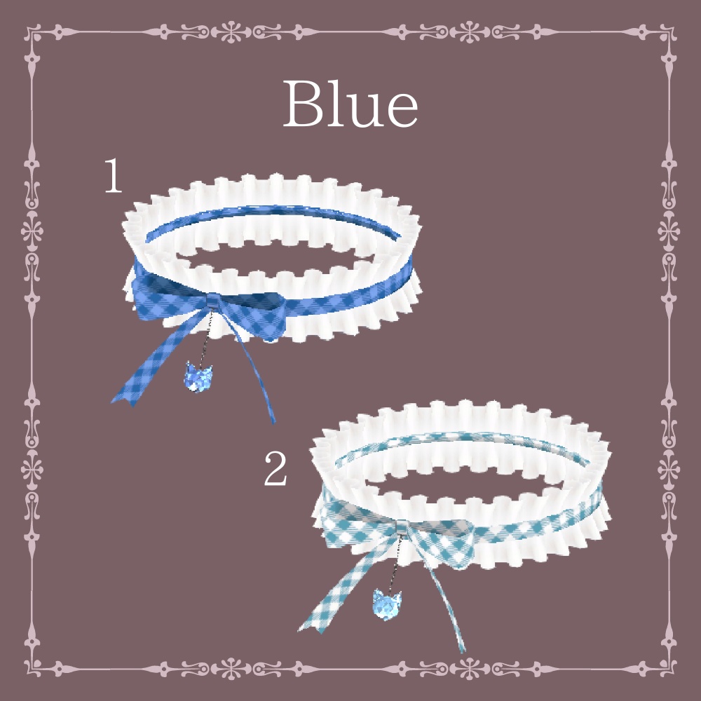 【3Dモデル】にゃんこチョーカー(Cat Choker)【VRChat想定】