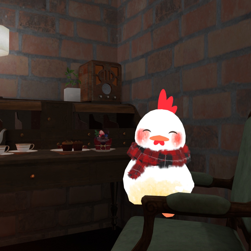 『まるとり』- Marutori-【PC・Quest・VRM対応 オリジナル3Dモデル】