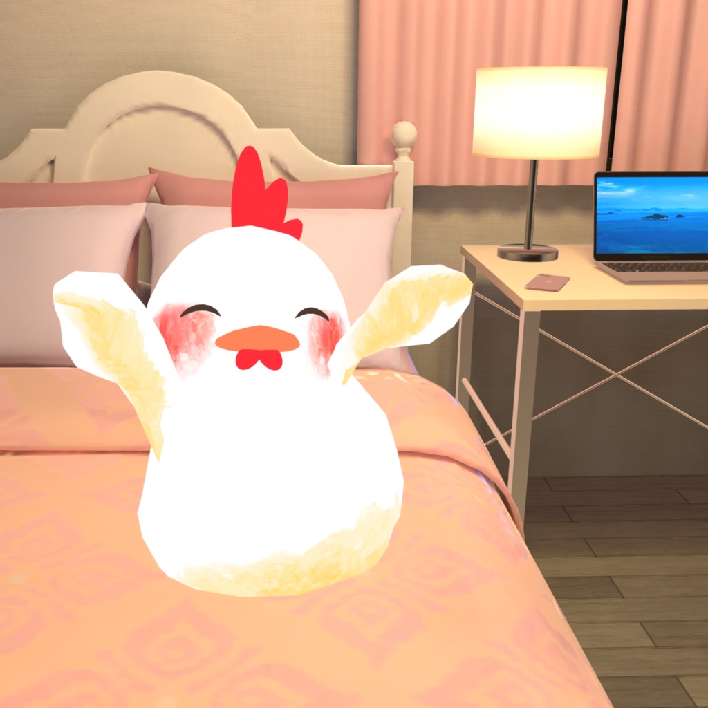 『まるとり』- Marutori-【PC・Quest・VRM対応 オリジナル3Dモデル】