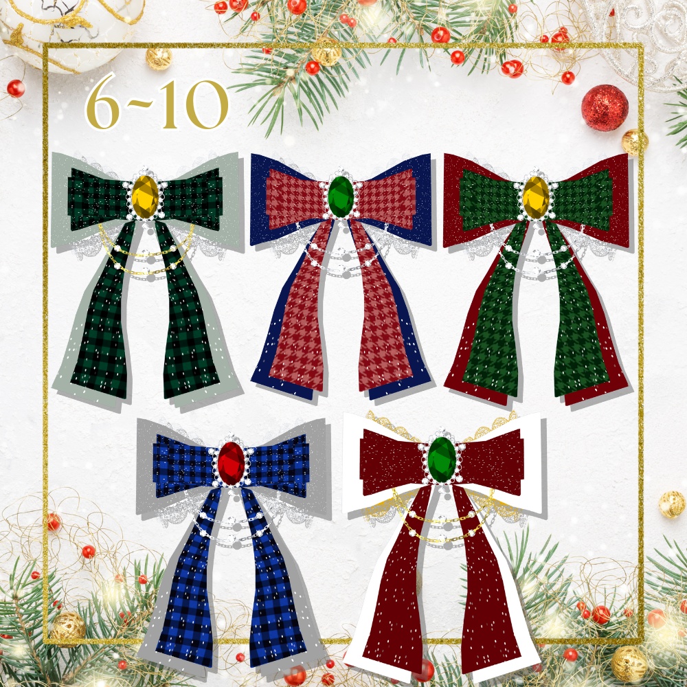【3Dモデル】Christmas Ribbon【MA対応】