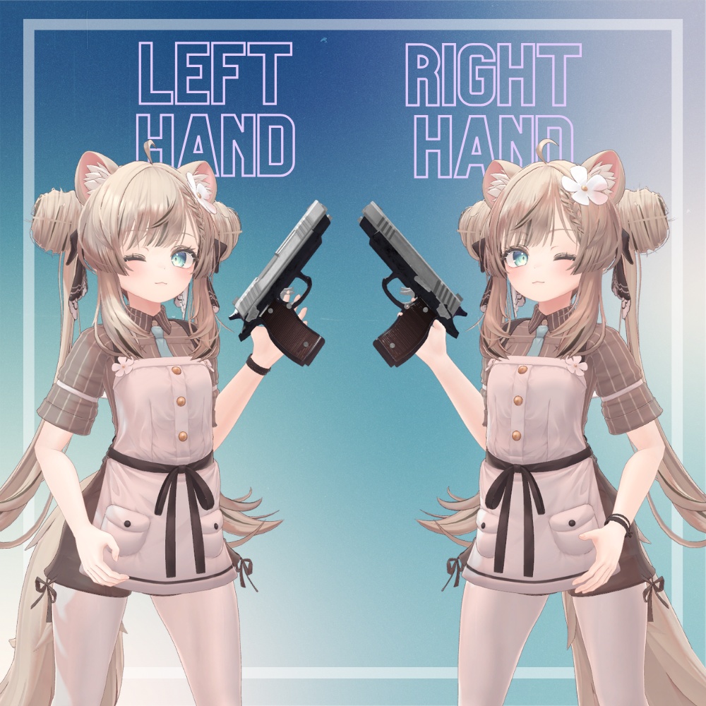 【3Dモデル】Particle Gun【MA対応】