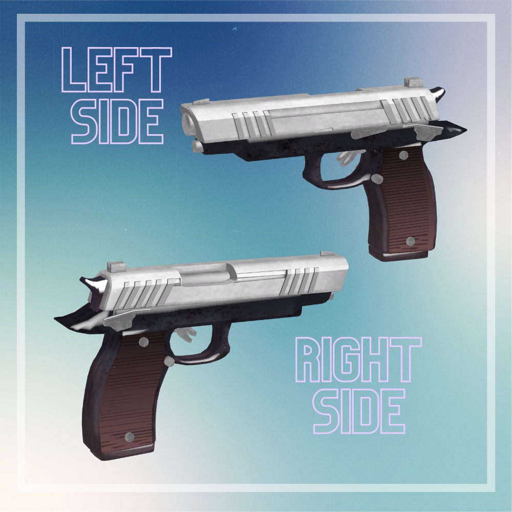 【3Dモデル】Particle Gun【MA対応】