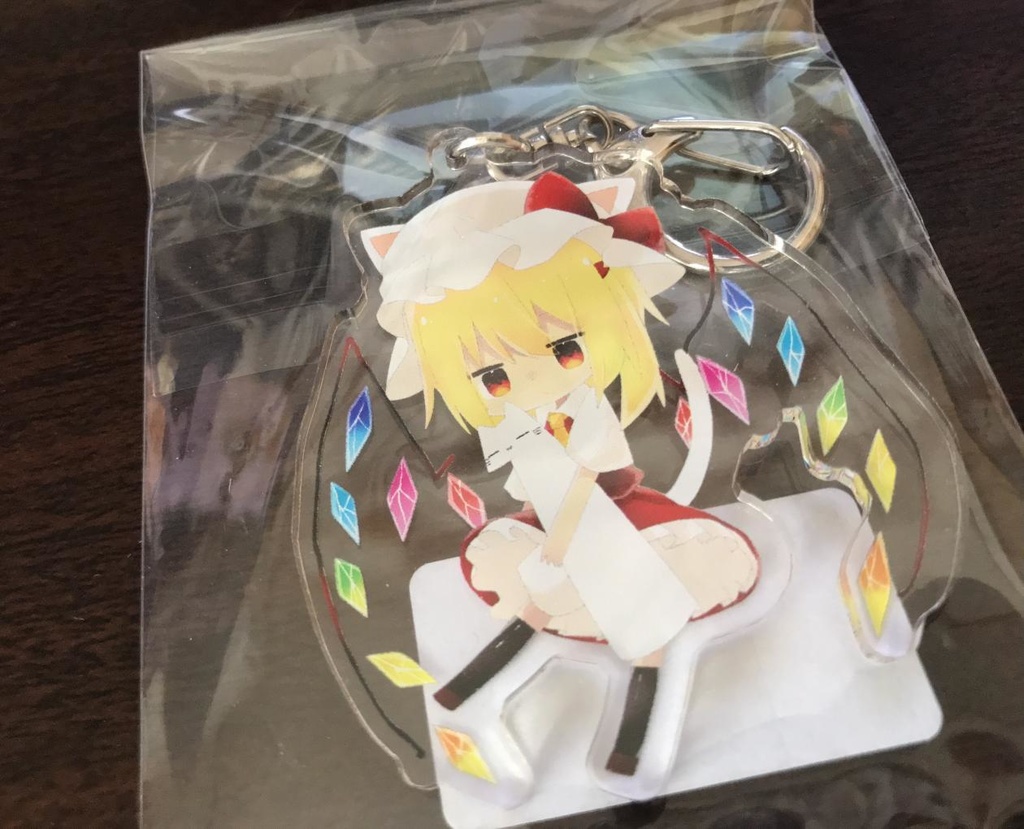 ねこふらんアクキー