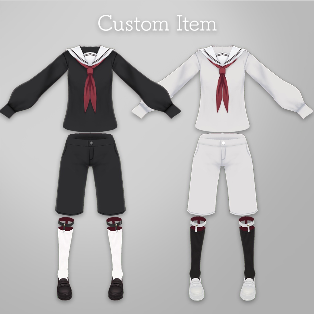 no name sailor│初等部制服 / VRoid