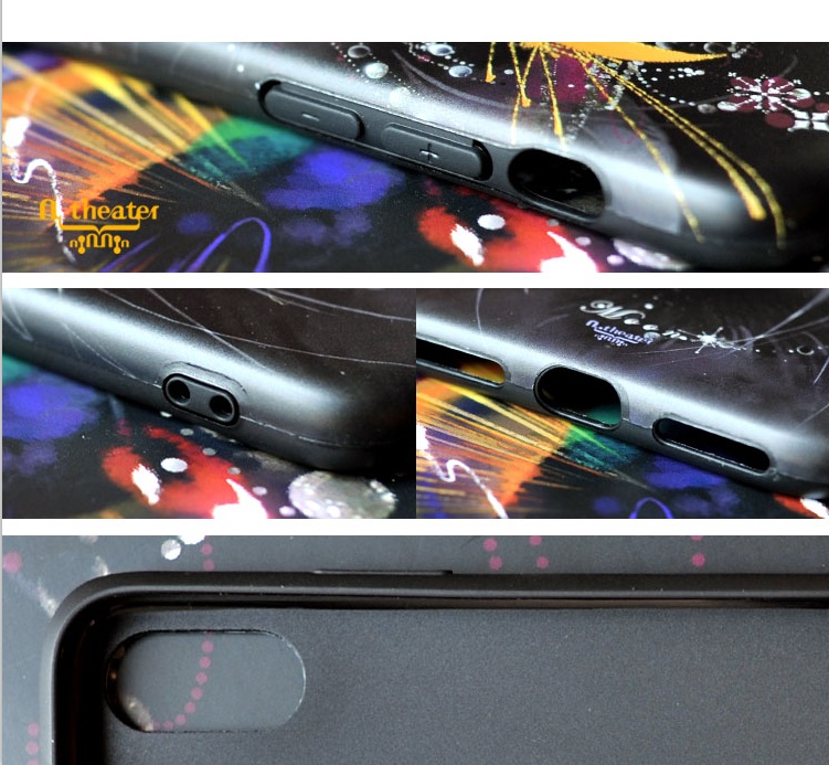 iphoneケース・ブラックネコ(7/8/7p/8p/SE/X/XS)